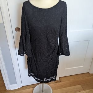 Ralph Lauren lace dress with bell sleeves